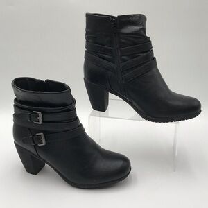 Women's Croft & Barrow Ortholite Heeled Ankle Boots